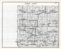 Keokuk County Map, Iowa State Atlas 1930c